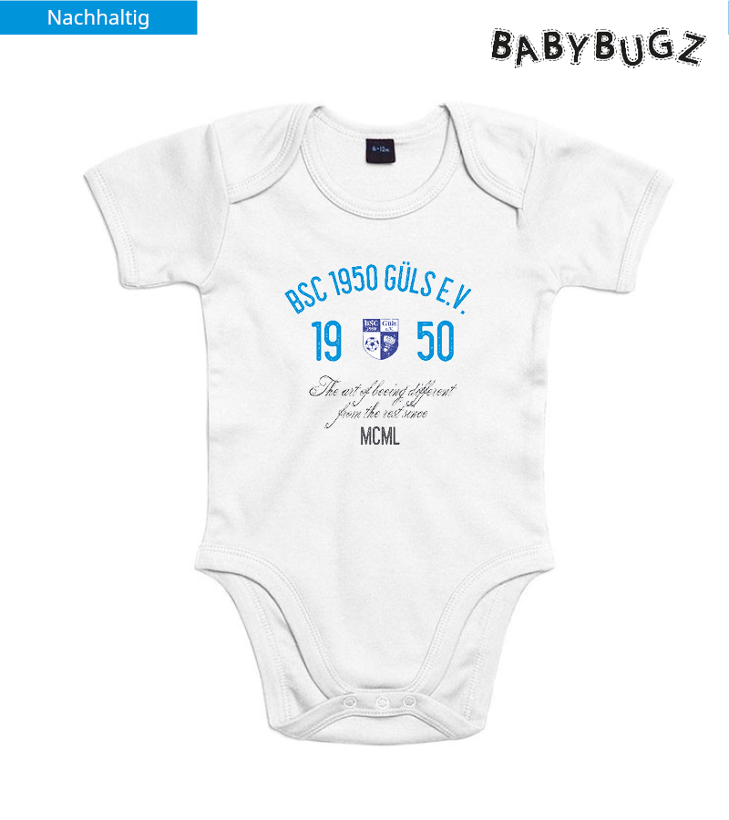 Babybugz Baby Body White "Isack"
