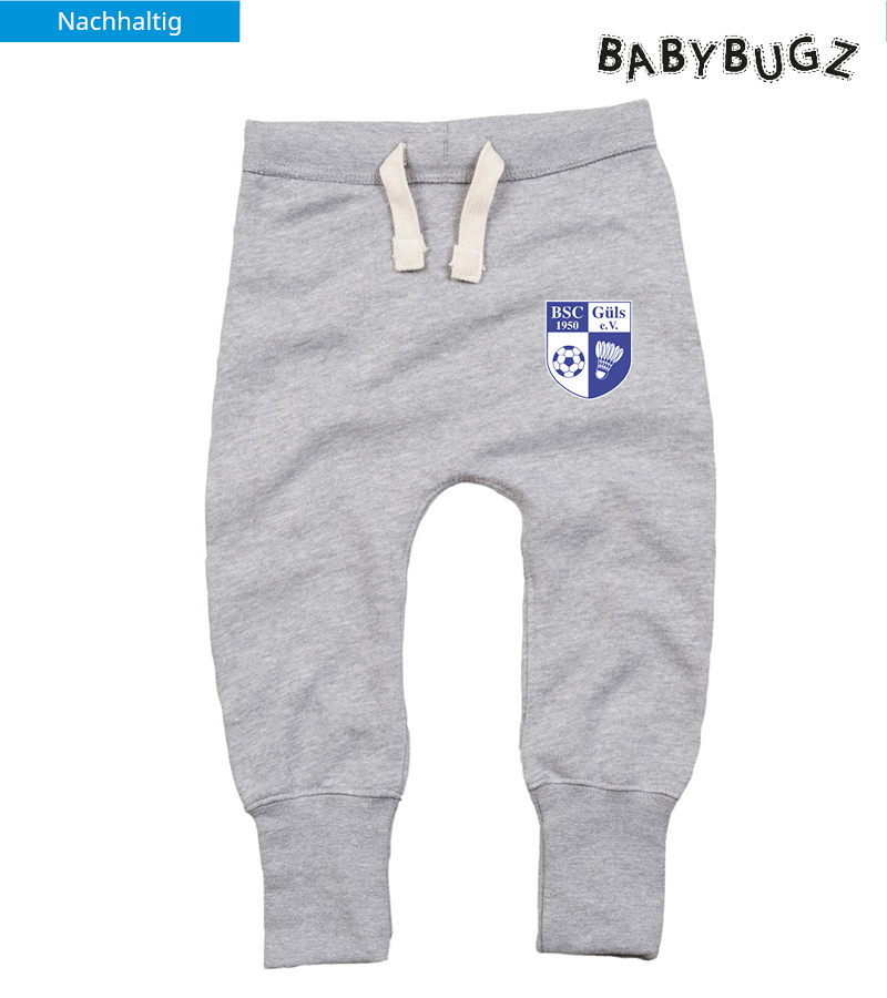 Babybugz Baby Jogginghose Heather-Grey Melange "Uwe"