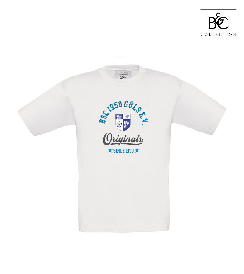 B&C Kinder T-Shirt White "Jacob"