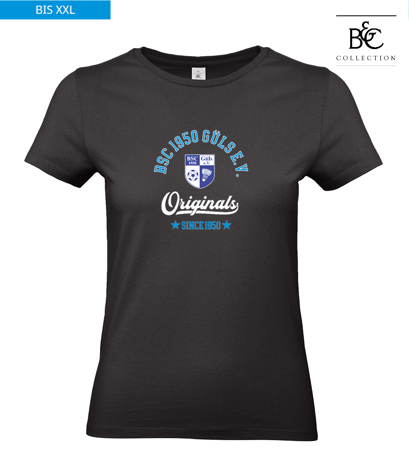B&C Damen T-Shirt Black "Jacob"