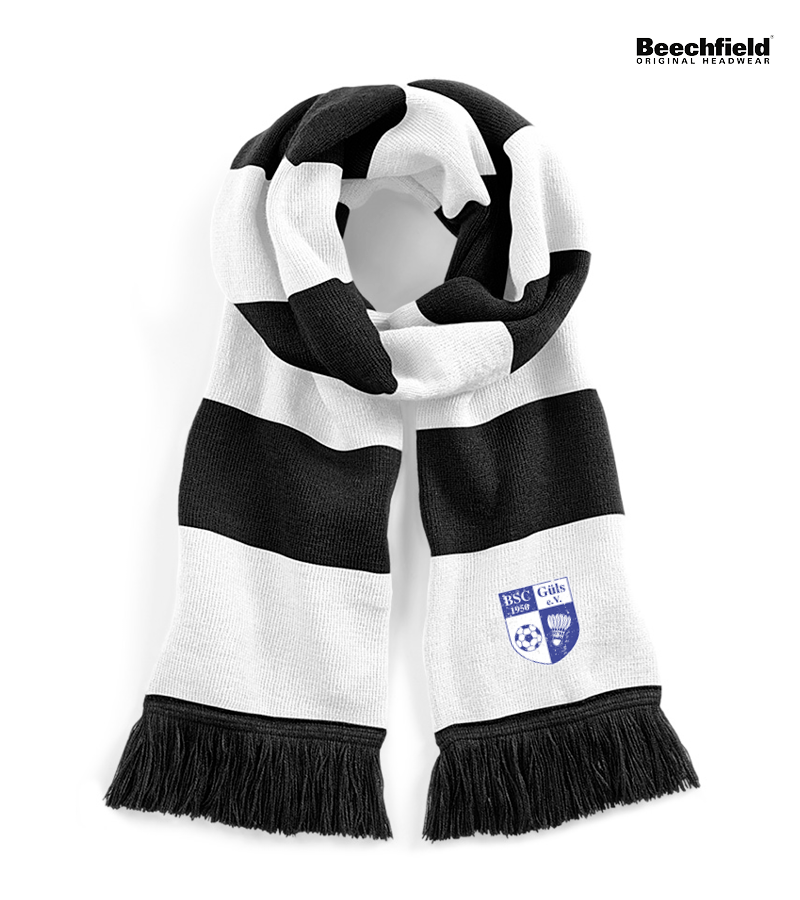 Beechfield Schal Black White "Uwe"
