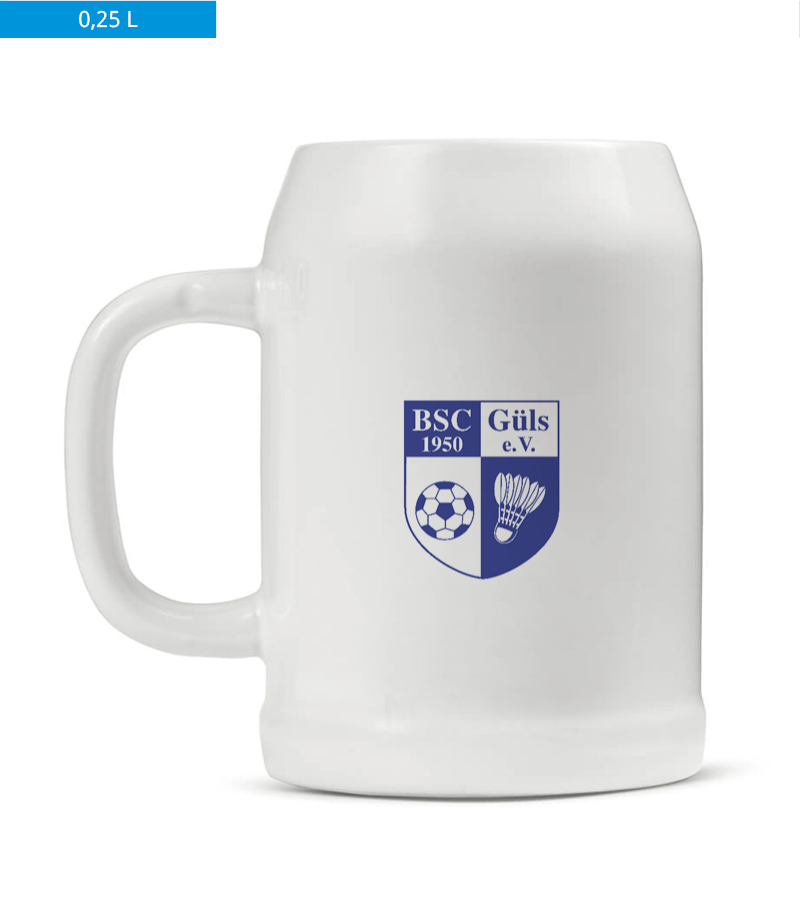Bierkrug 0,25l White "Anton" B