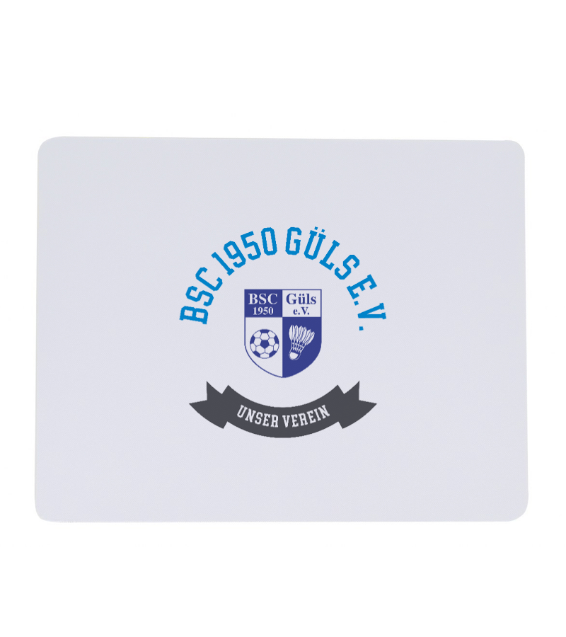 Textil Mousepad White "Bono"