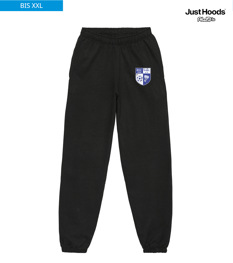 Just Hoods Herren Jogginghose Jet Black "Uwe"