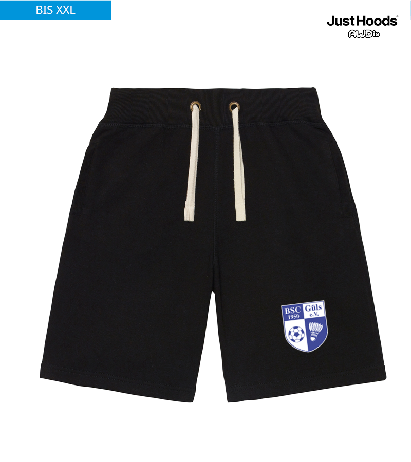 Just Hoods Herren Shorts Jet Black "Anton"