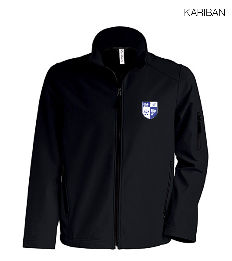Kariban Kinder Softshelljacke Black "Anton"