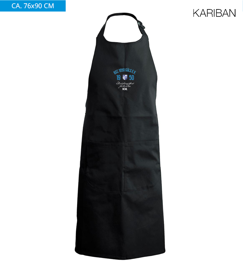 Kariban Gastroschürze Black "Isack"