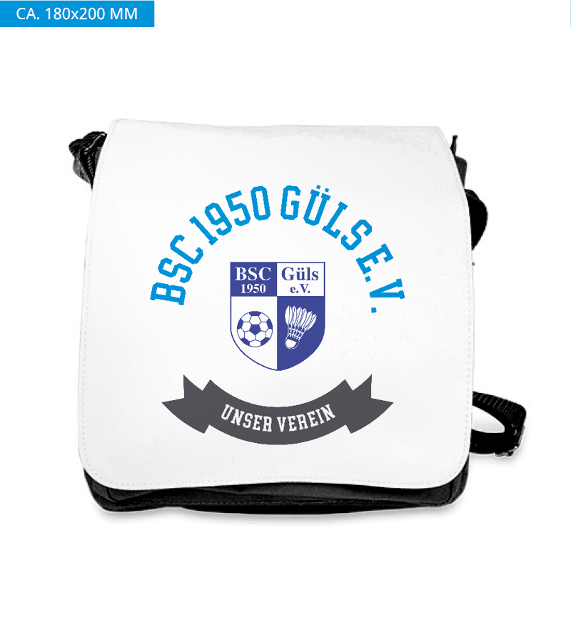 Schultertasche S Black "Bono"