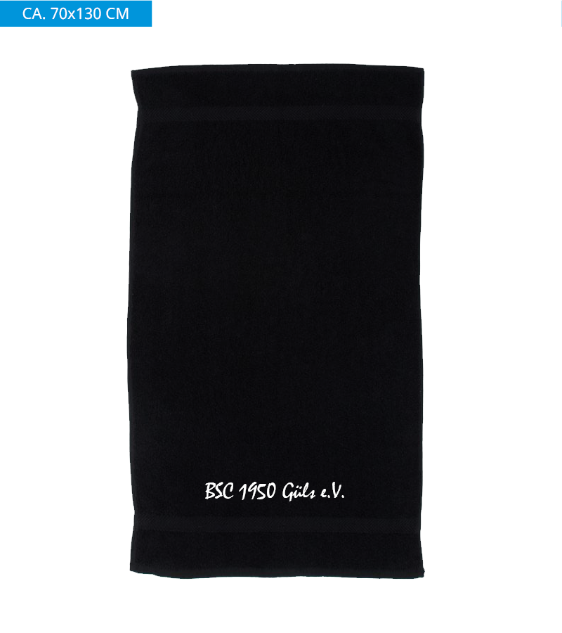 Towel City Badetuch Black "Anton"